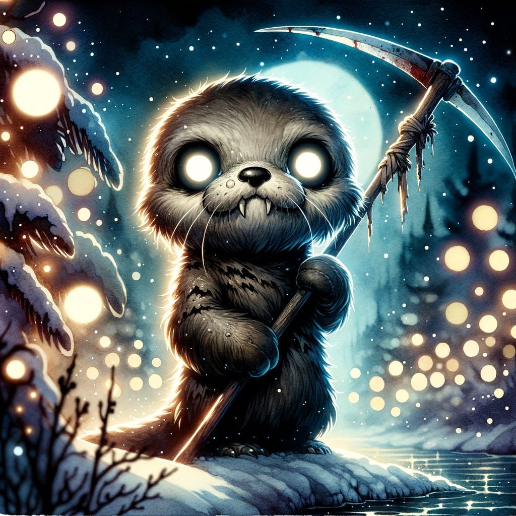 Otter Delight - Icy End - Animation Exploration