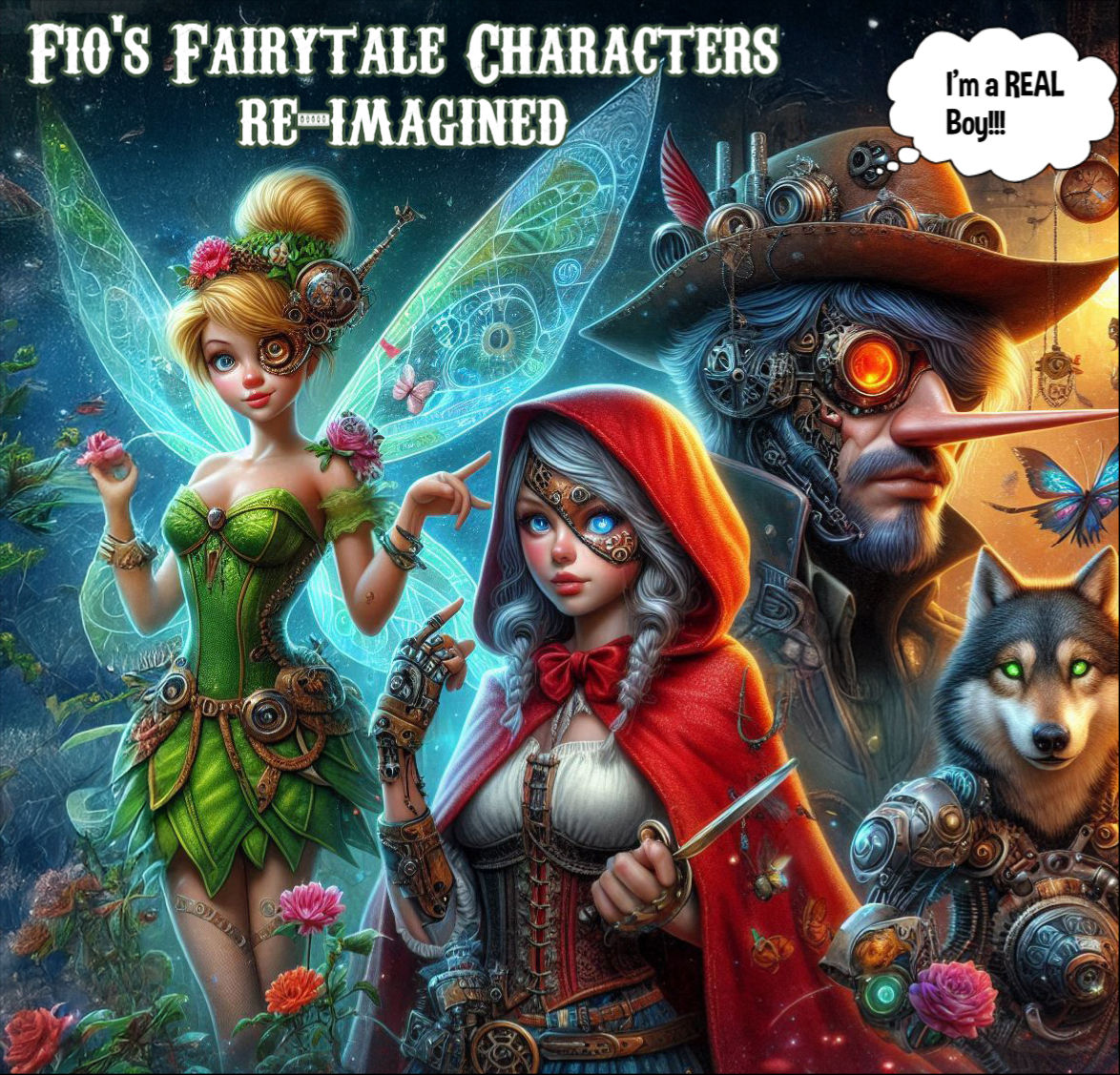 Fio's Fairytale characters re-imagined