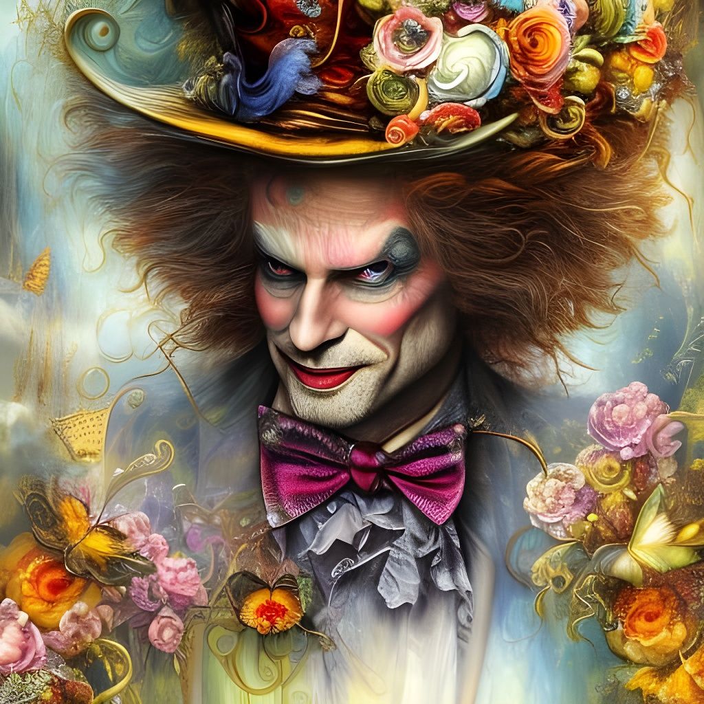 Mad hatter - AI Generated Artwork - NightCafe Creator