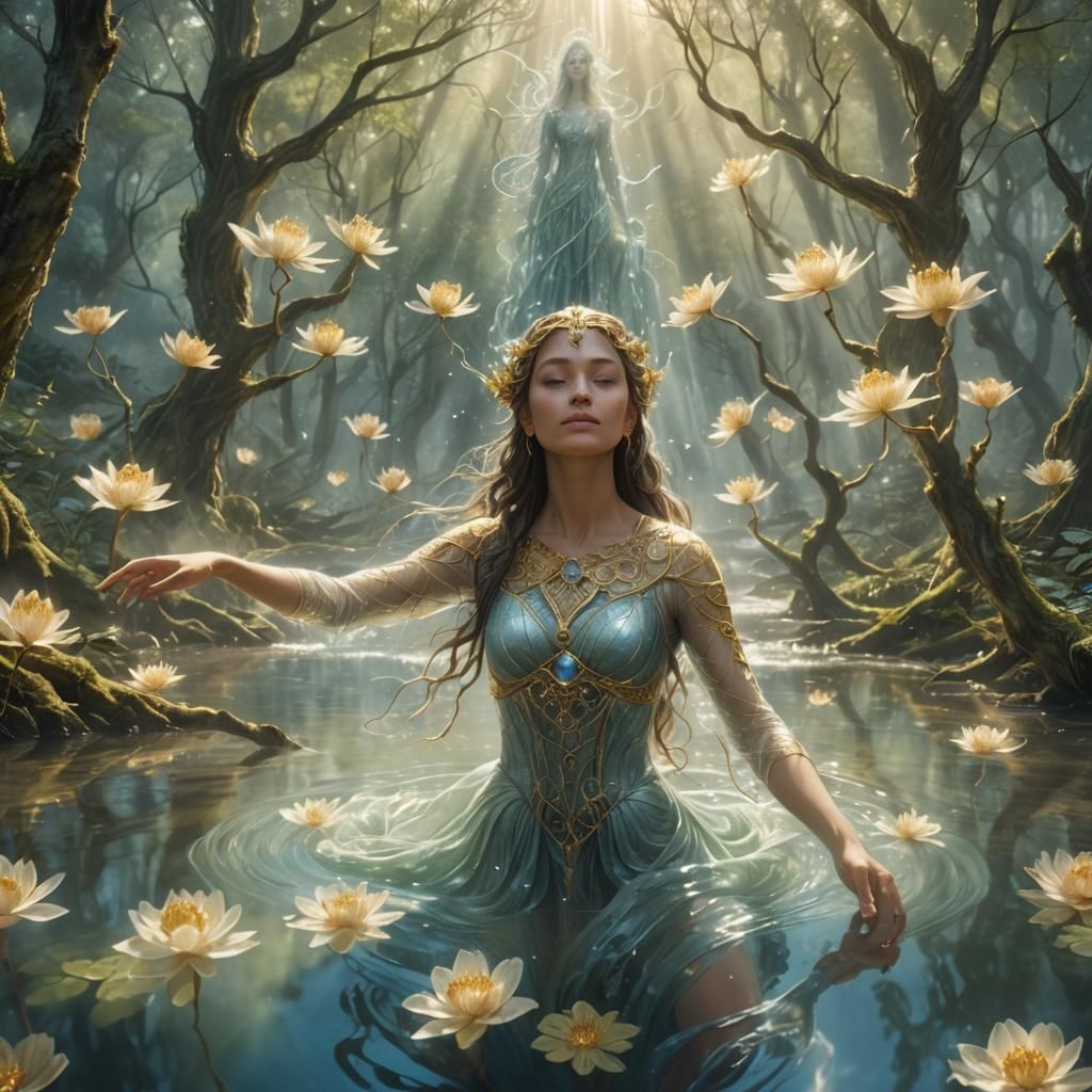 By the Spirit of Water  by @Marilu