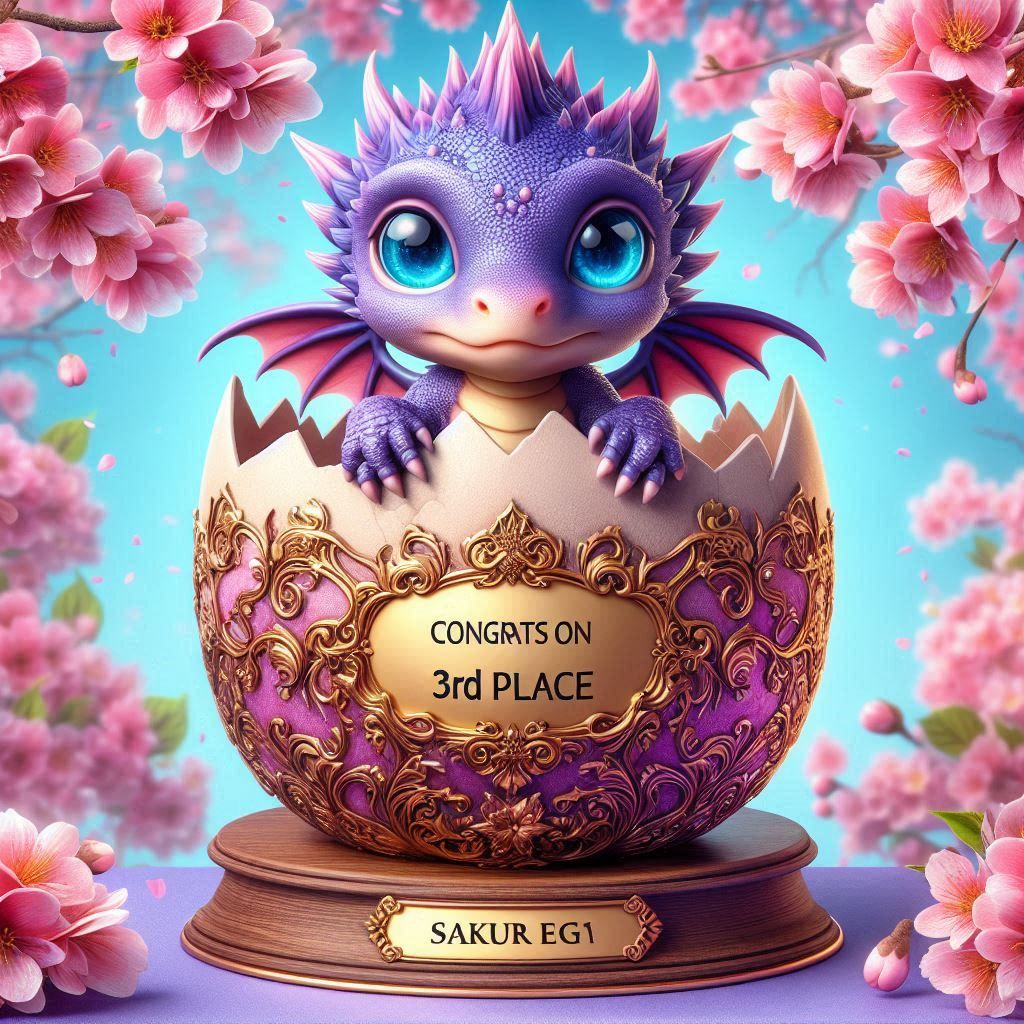 Congrats on 3rd place