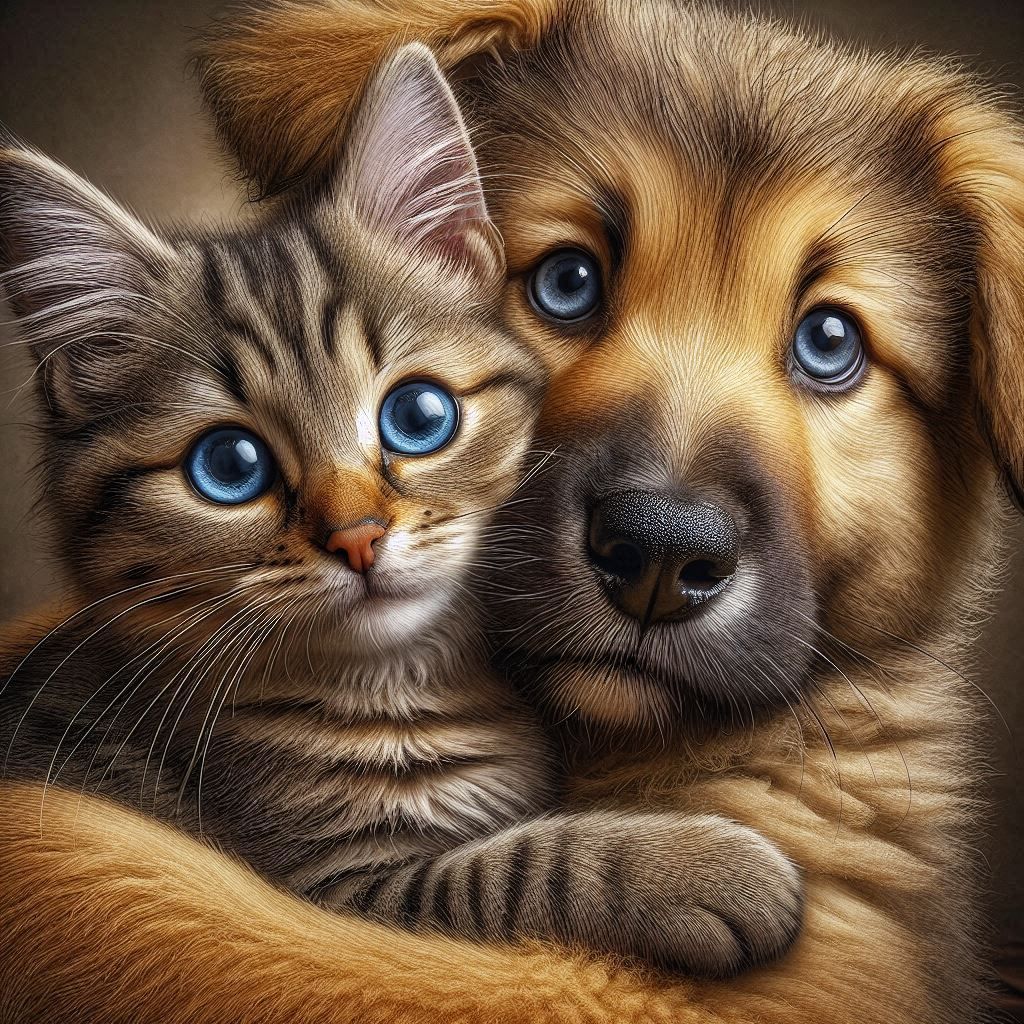 The Best Friends 😁😸🐶