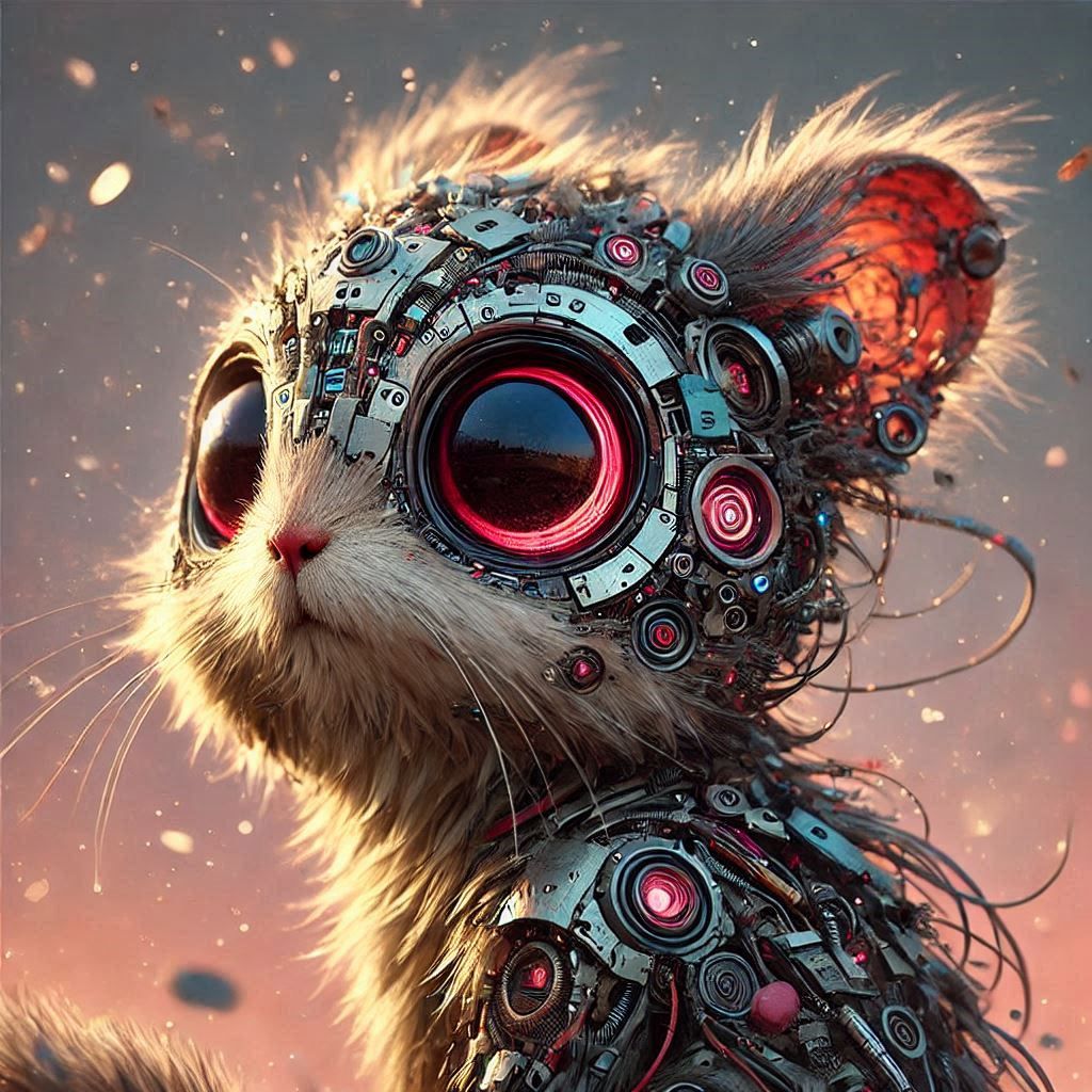 adorable fairy-tale fantasy creature portrait..