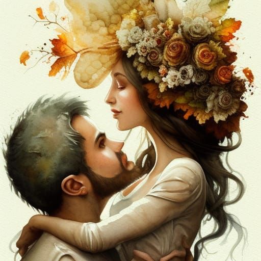 Autumn Couple   by @amyrytea