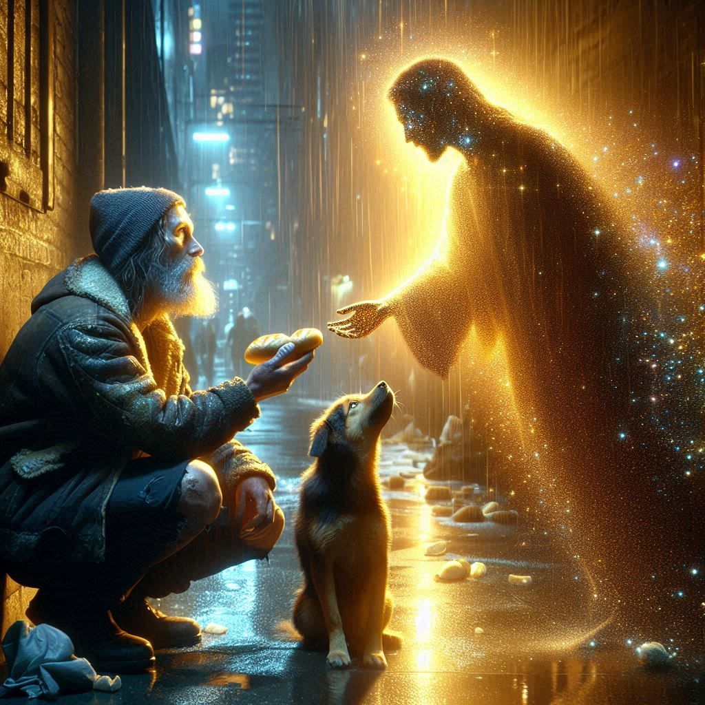 All About The Bible: Matthew 25: 40  by @CheezyCreations