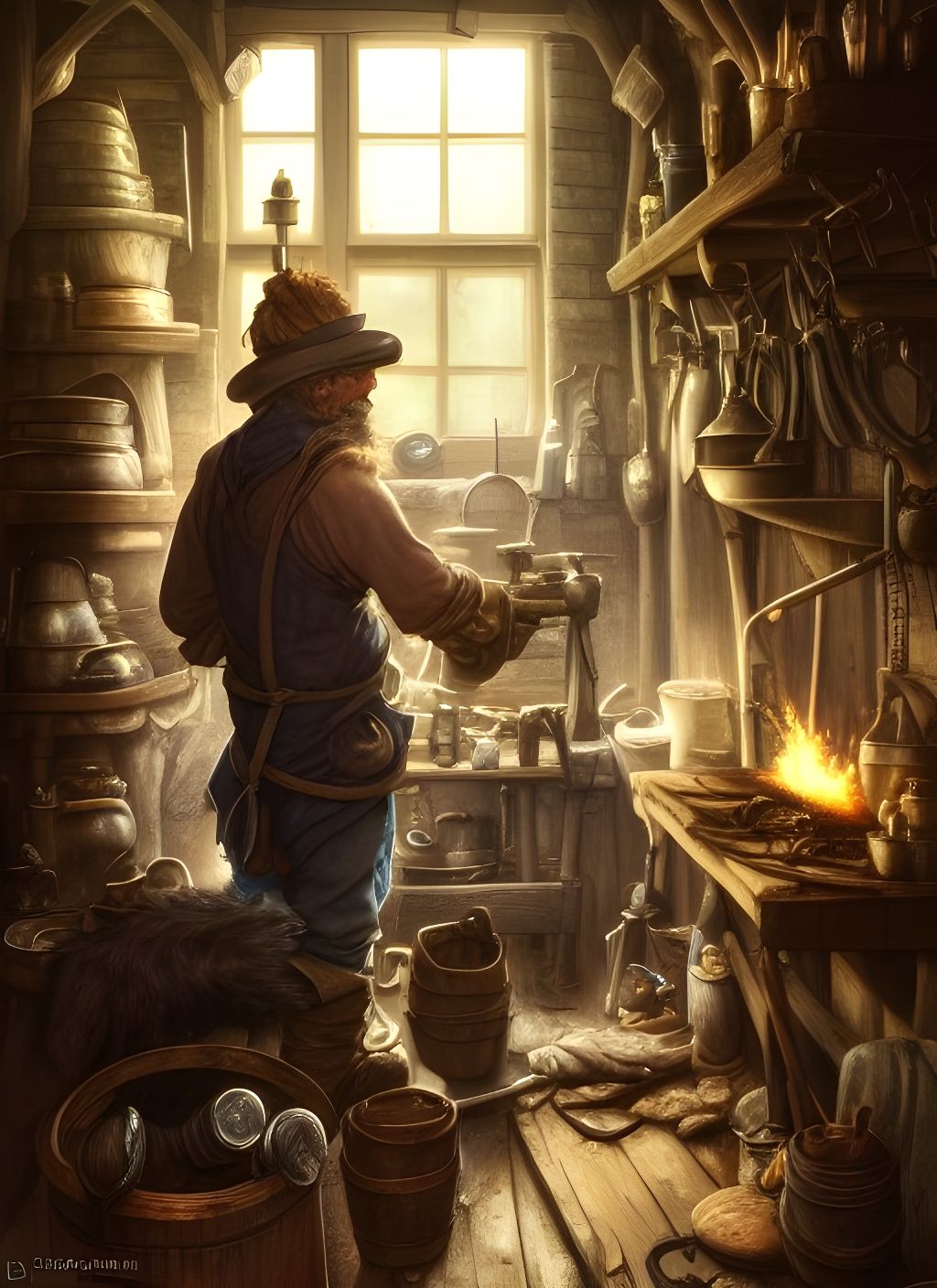A Smith by the Forge