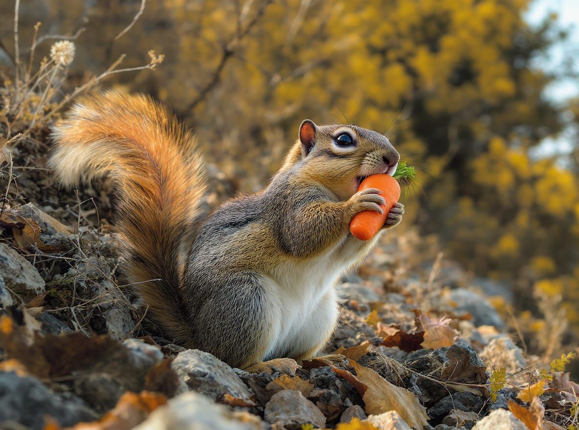 A ground squirrel