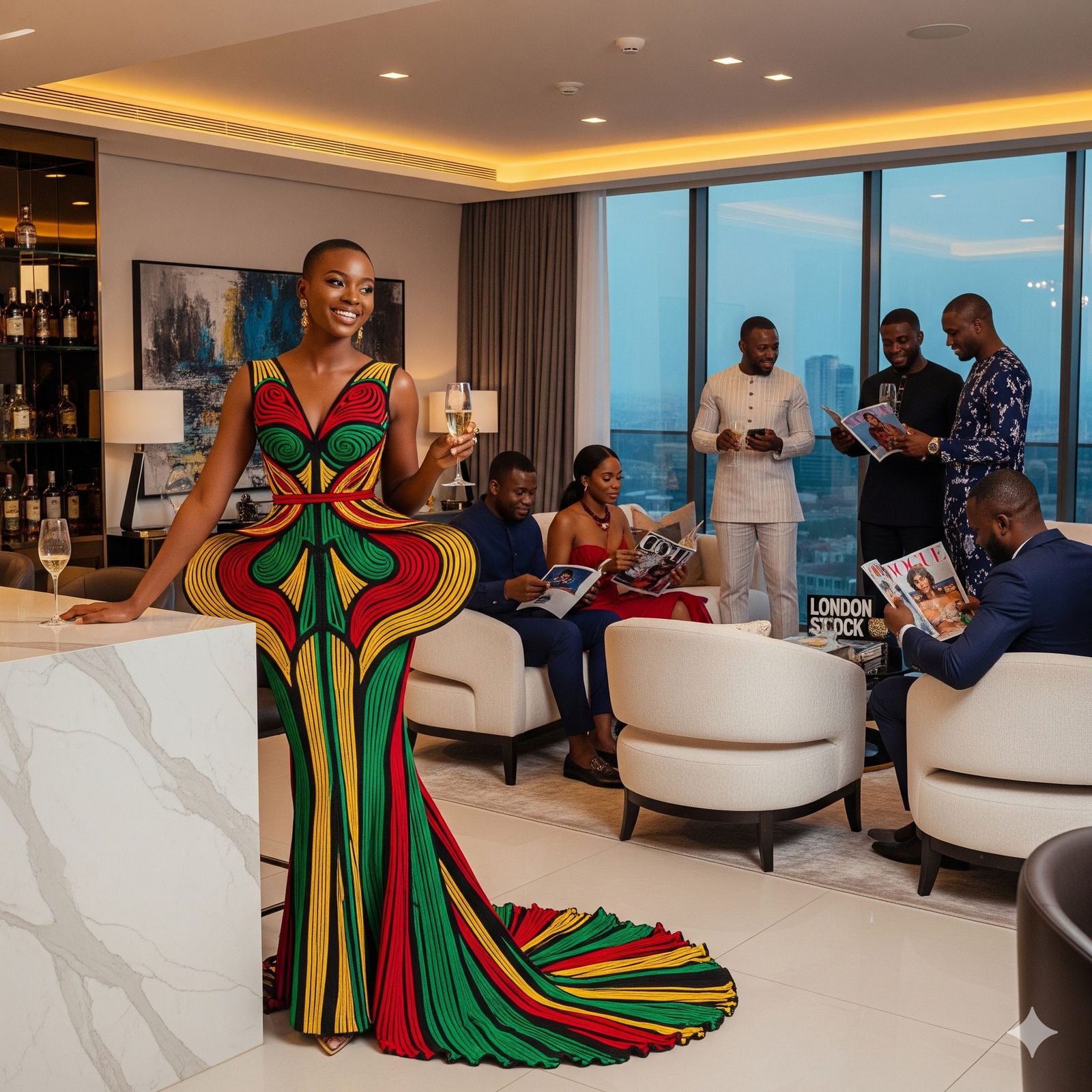 High Society at Home