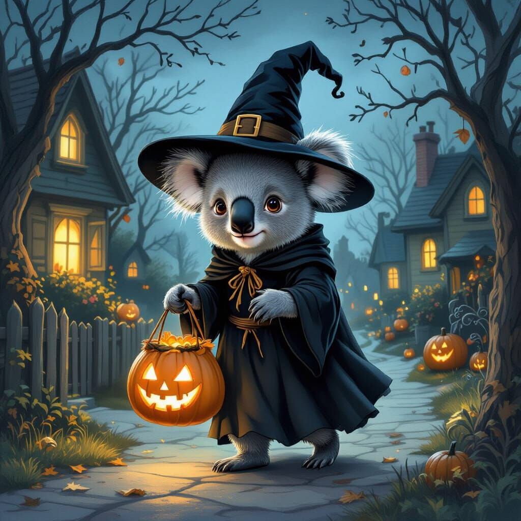 Ima trick or treat for eucalyptus leaves  by @szvh