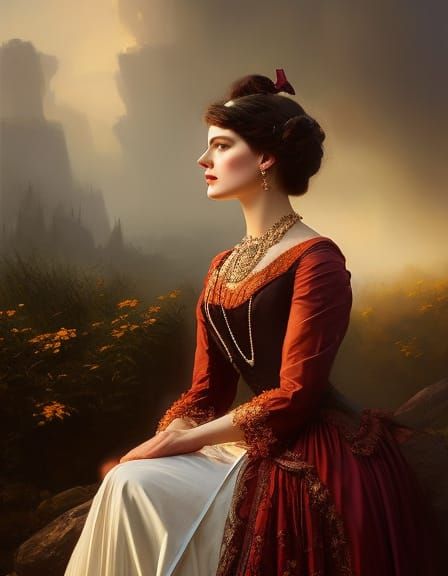 Victorian Beauty 886