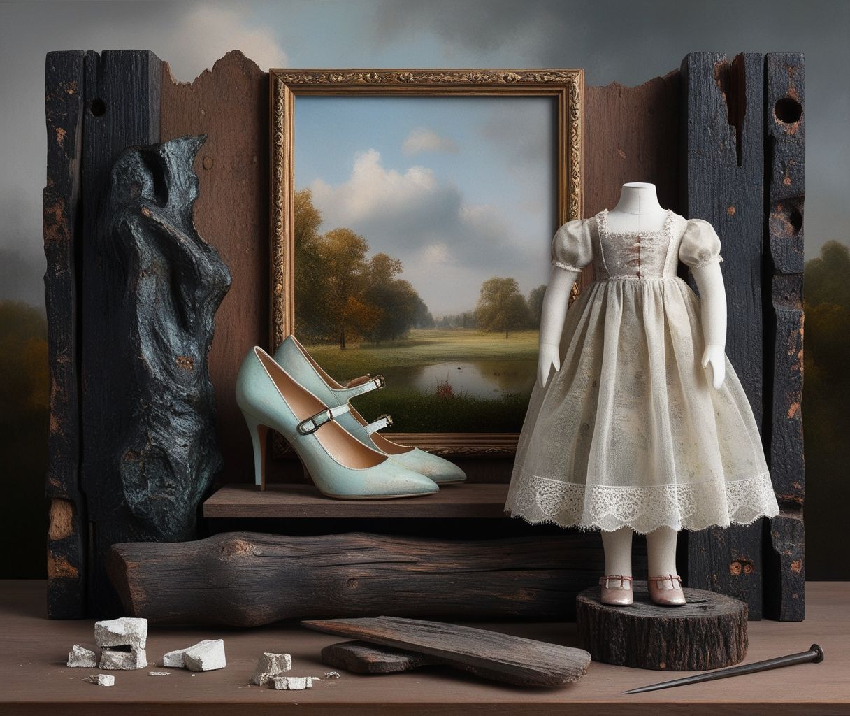 Untitled (doll-scape)