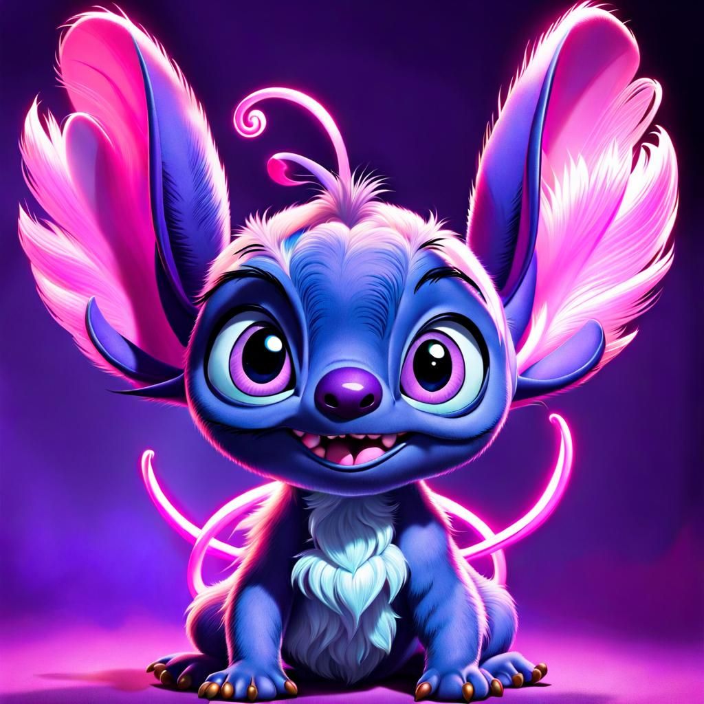 Stitch Inspired Image - AI Generated Artwork - NightCafe Creator