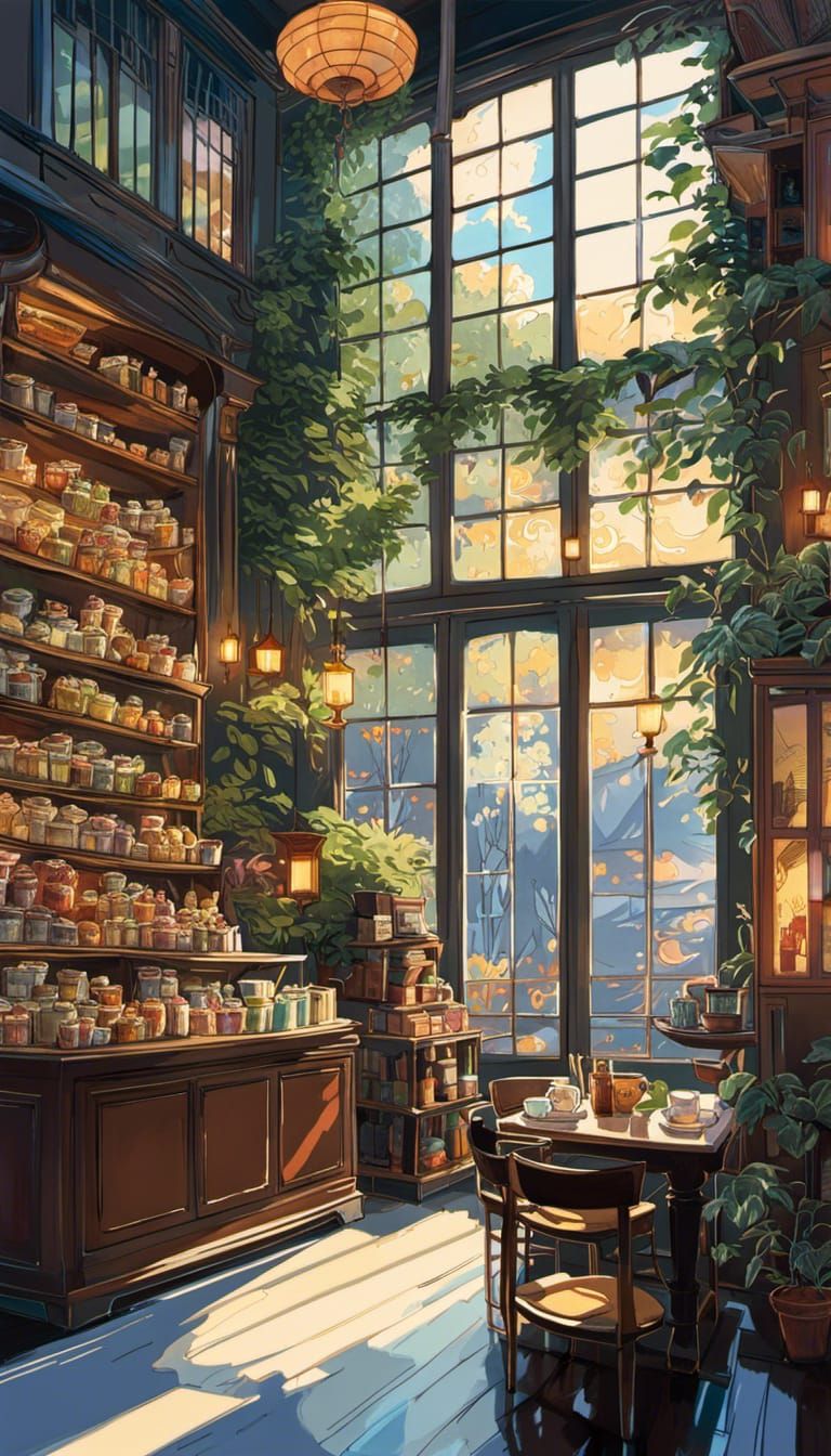 Cozy stores and store fronts - AI Generated Artwork - NightCafe Creator