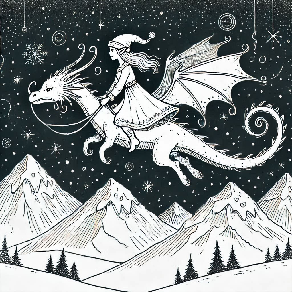 Dragon Flight on Christmas Night