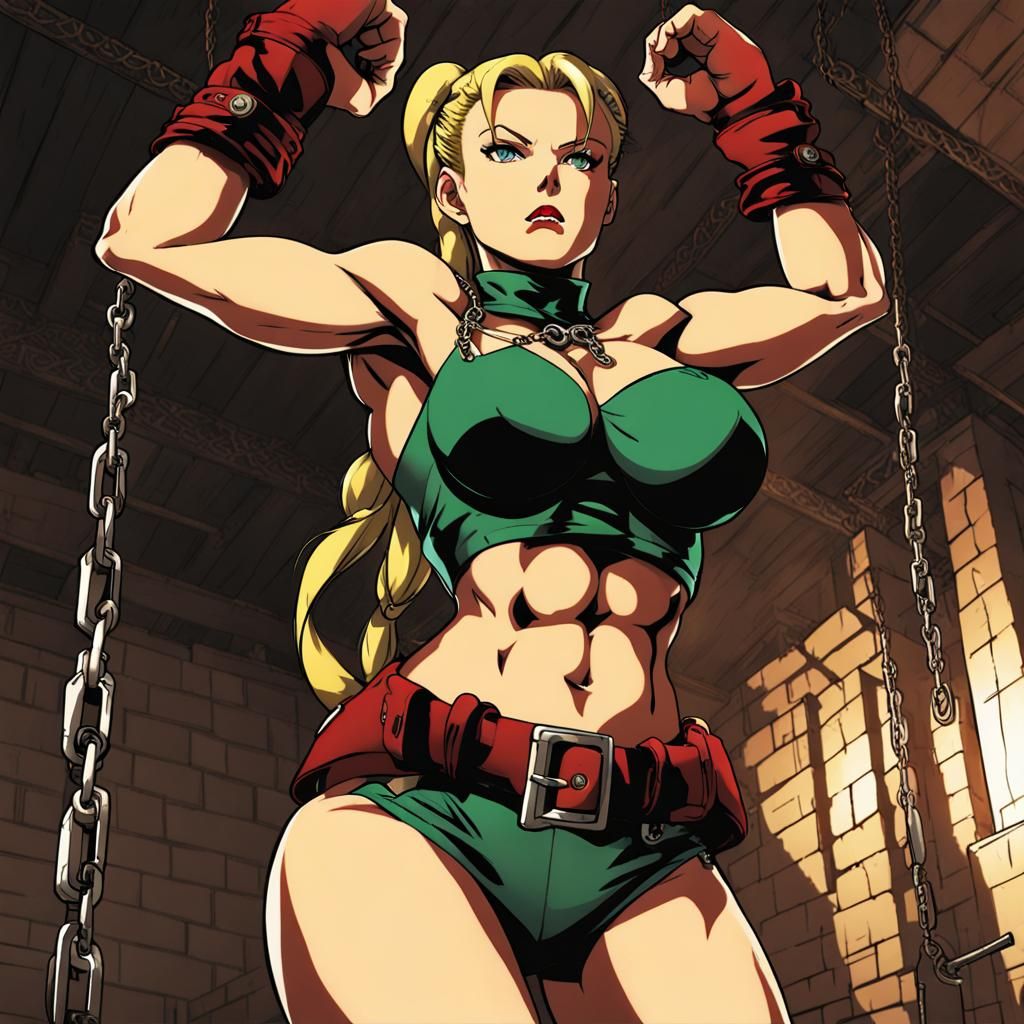 Cammy street fighter two piece outfit - AI Generated Artwork - NightCafe  Creator