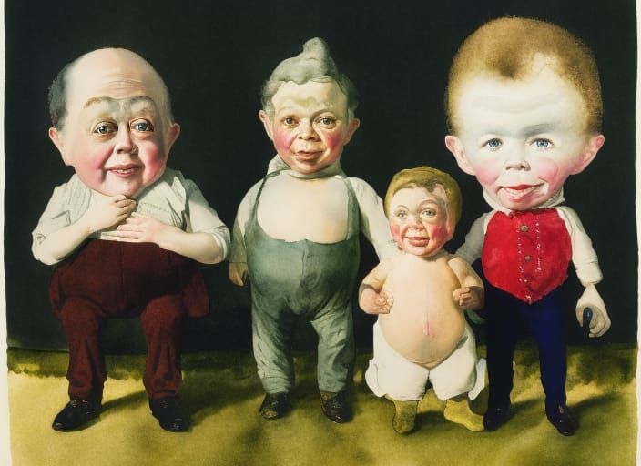 The McWhimsy Family Portrait