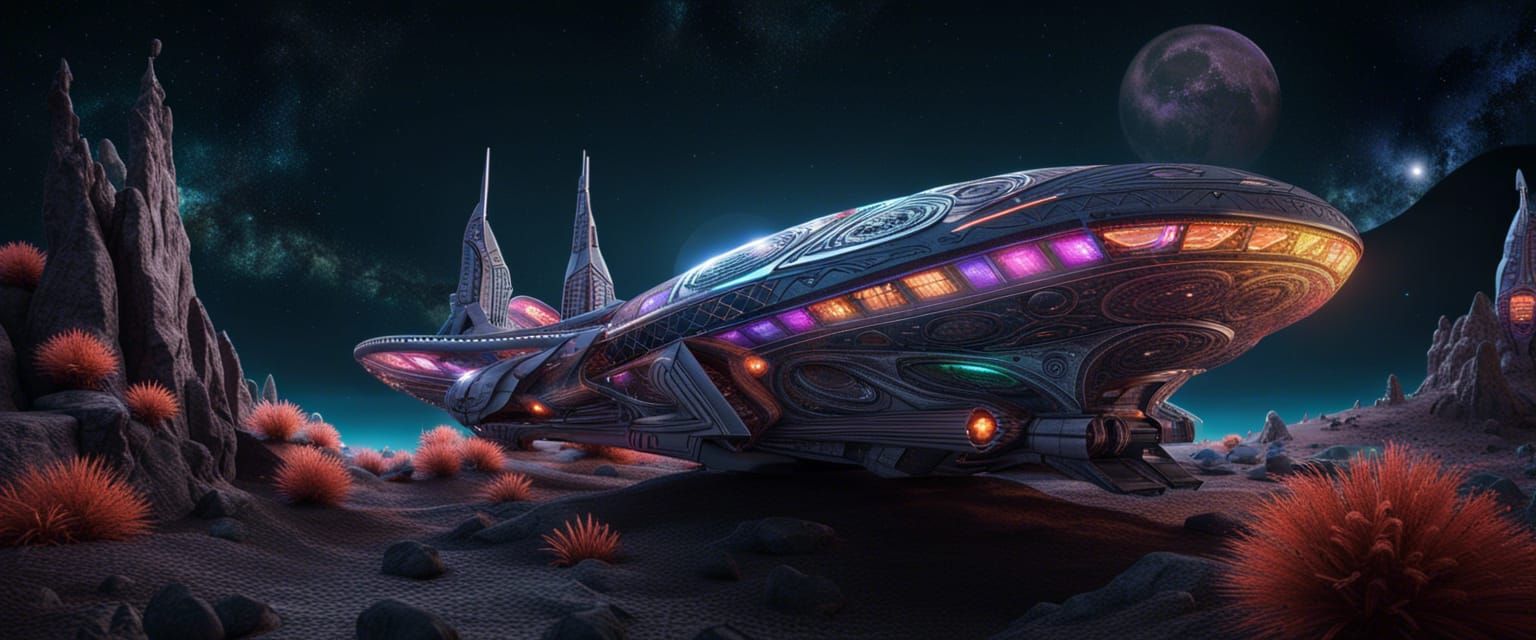 Clip drop cinematic space exploration