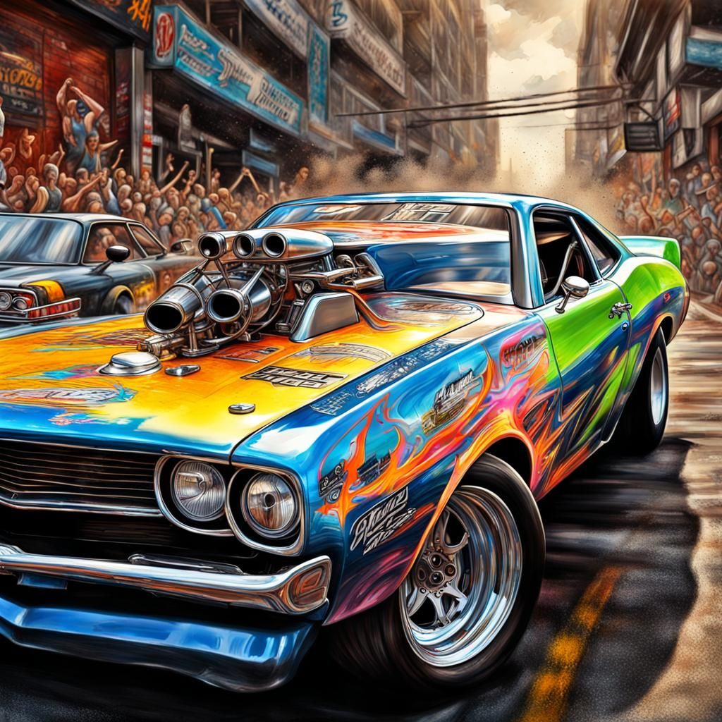 Fast and furious drag racing