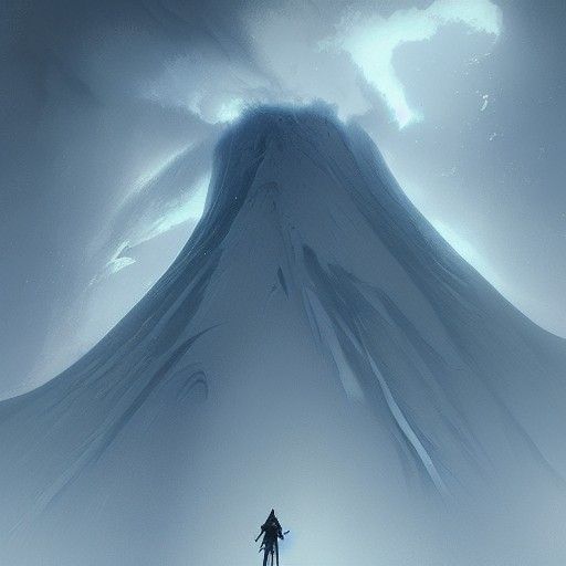 Icy Volcano
