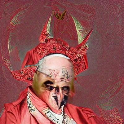 Satanistic Baroque Pope