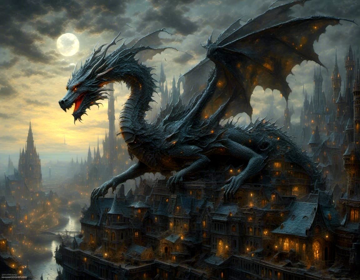 The Dreadful, Terrible Beast Milton  by @Chance