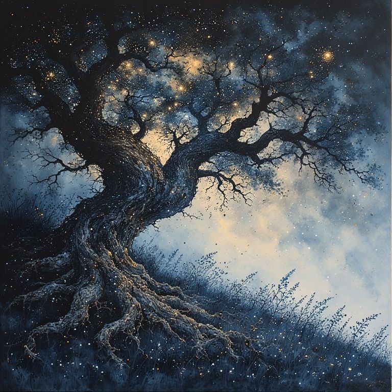 A majestic ancient tree