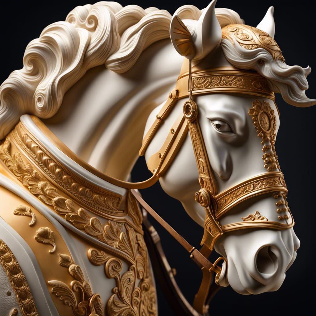 Cheval de marbre