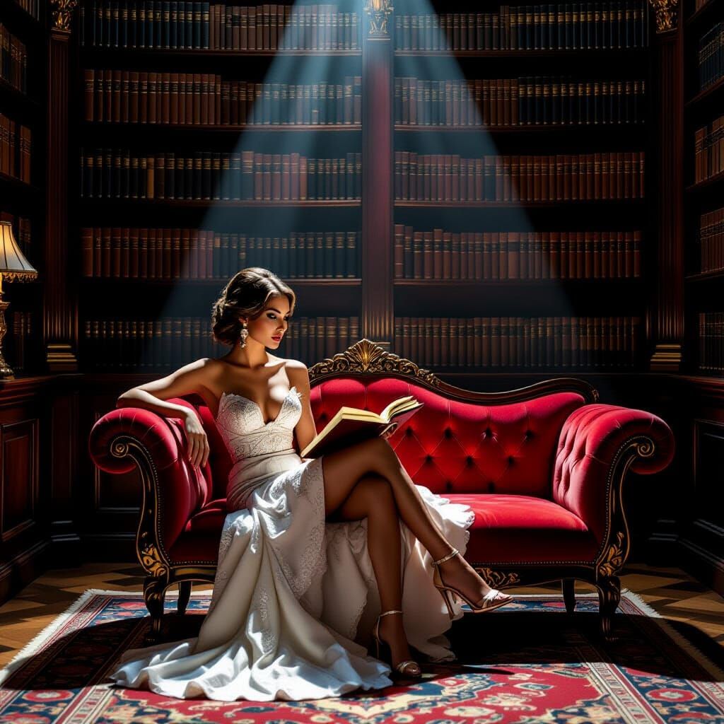 Диван для чтения  by @mihail48