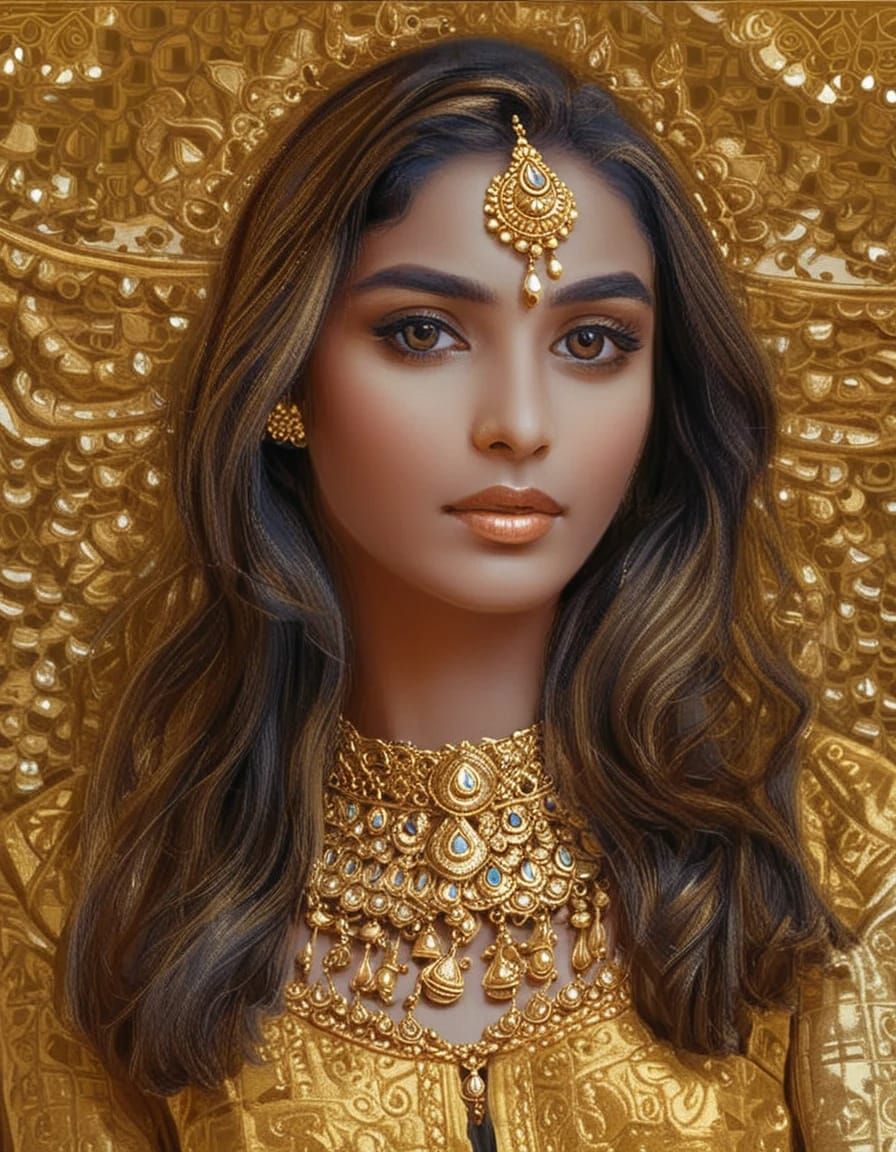 Beauty in Gold
