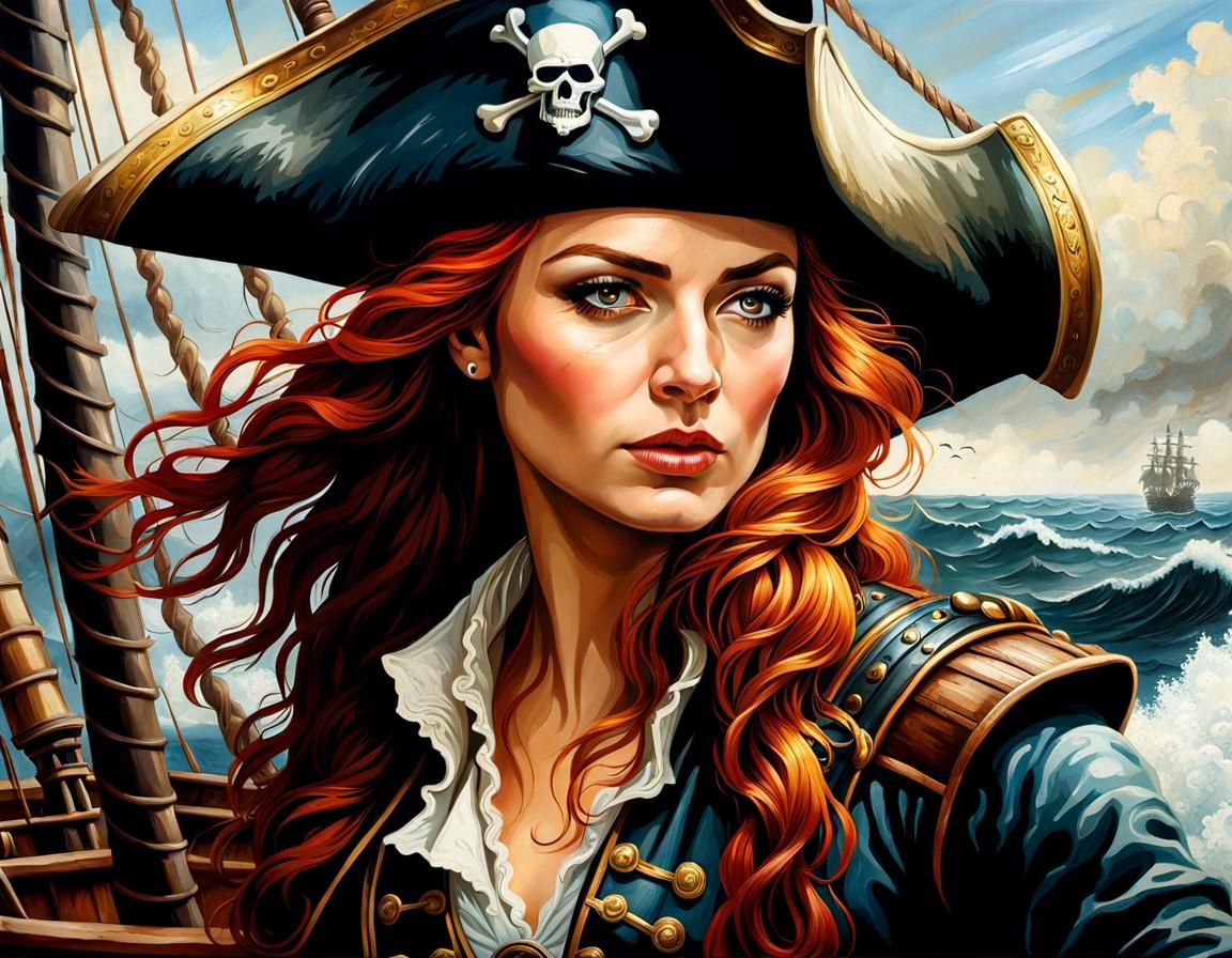 Anne Bonny - AI Generated Artwork - NightCafe Creator