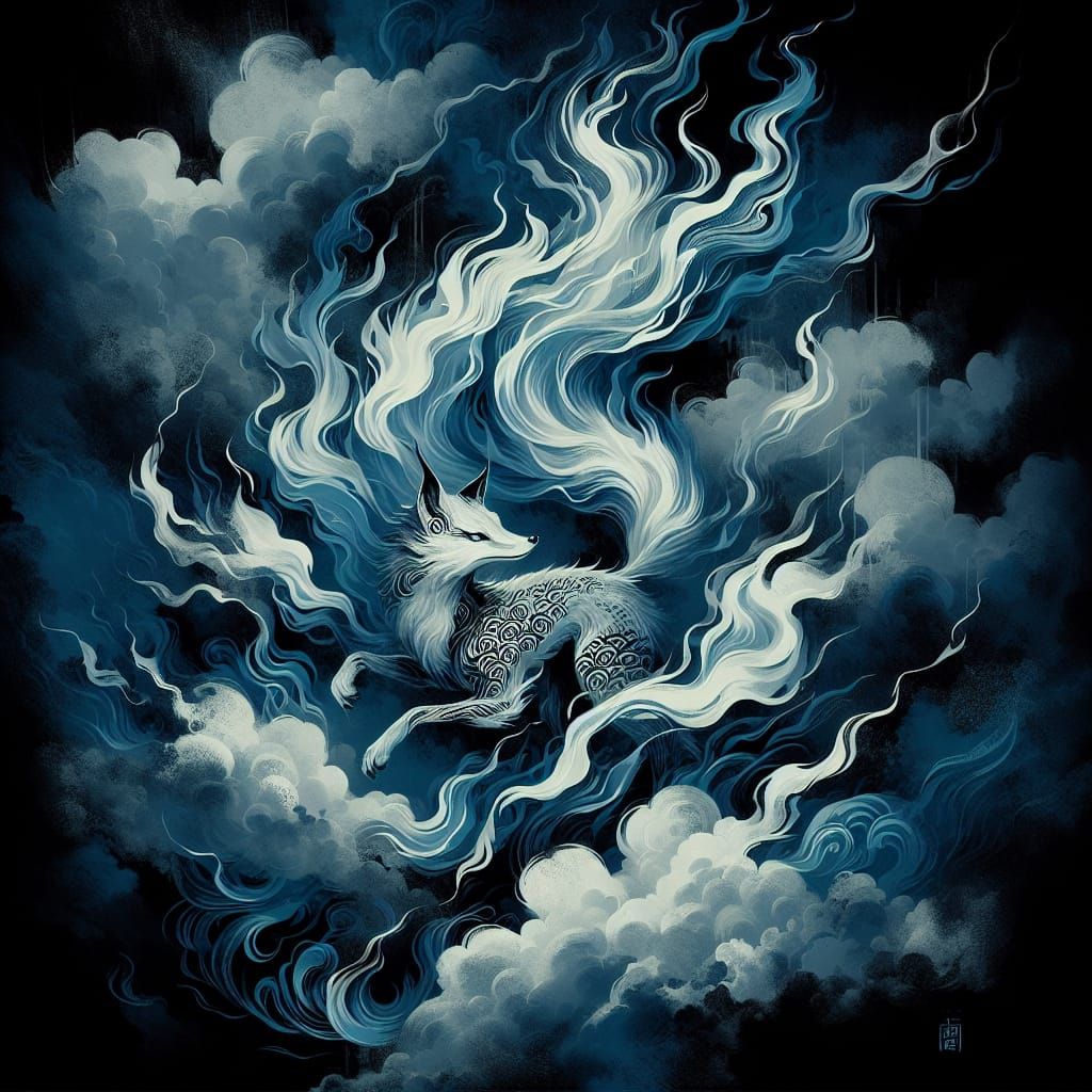 Create a digital artwork in 8K resolution, capturing the ess...