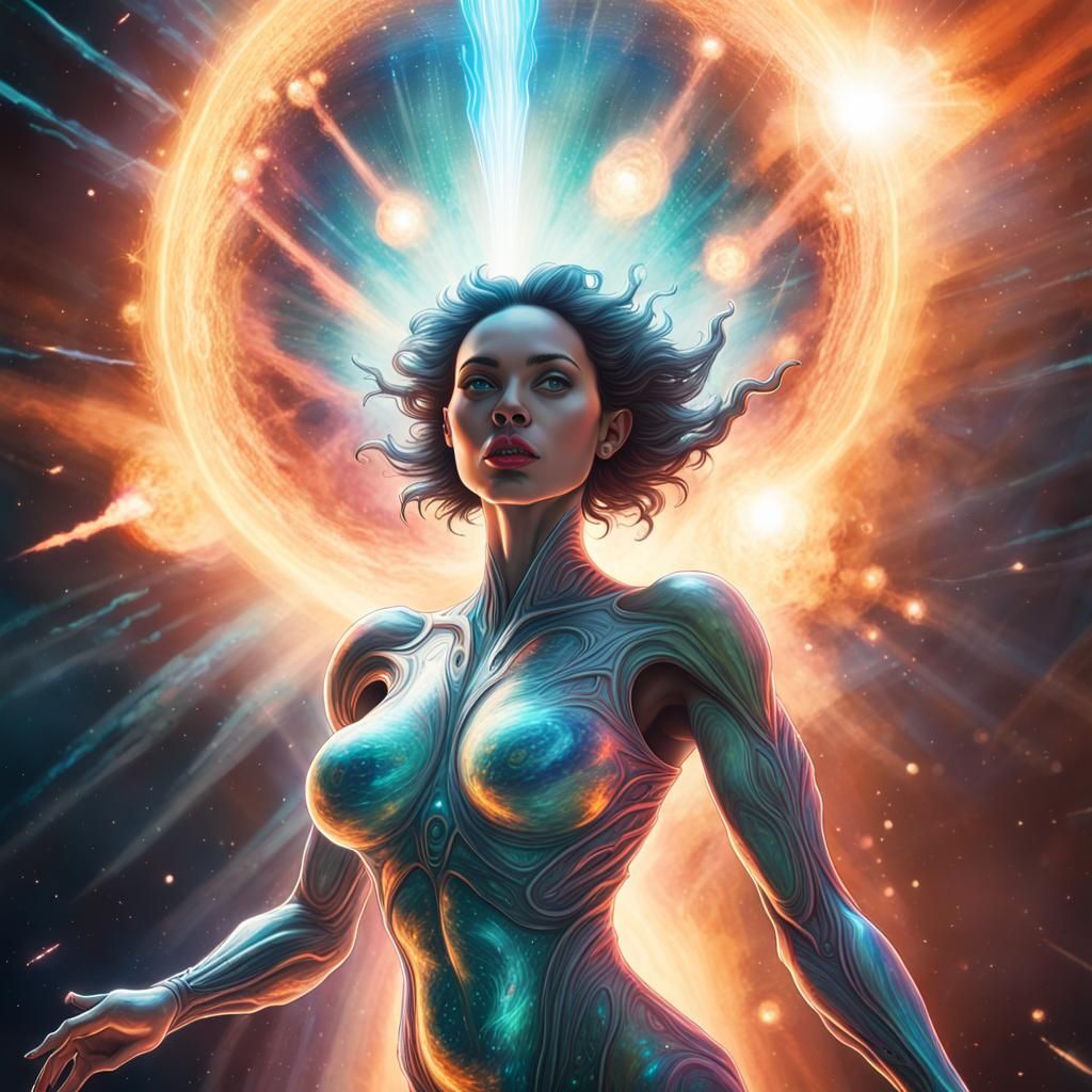 Cosmic Deity  by @Tbone