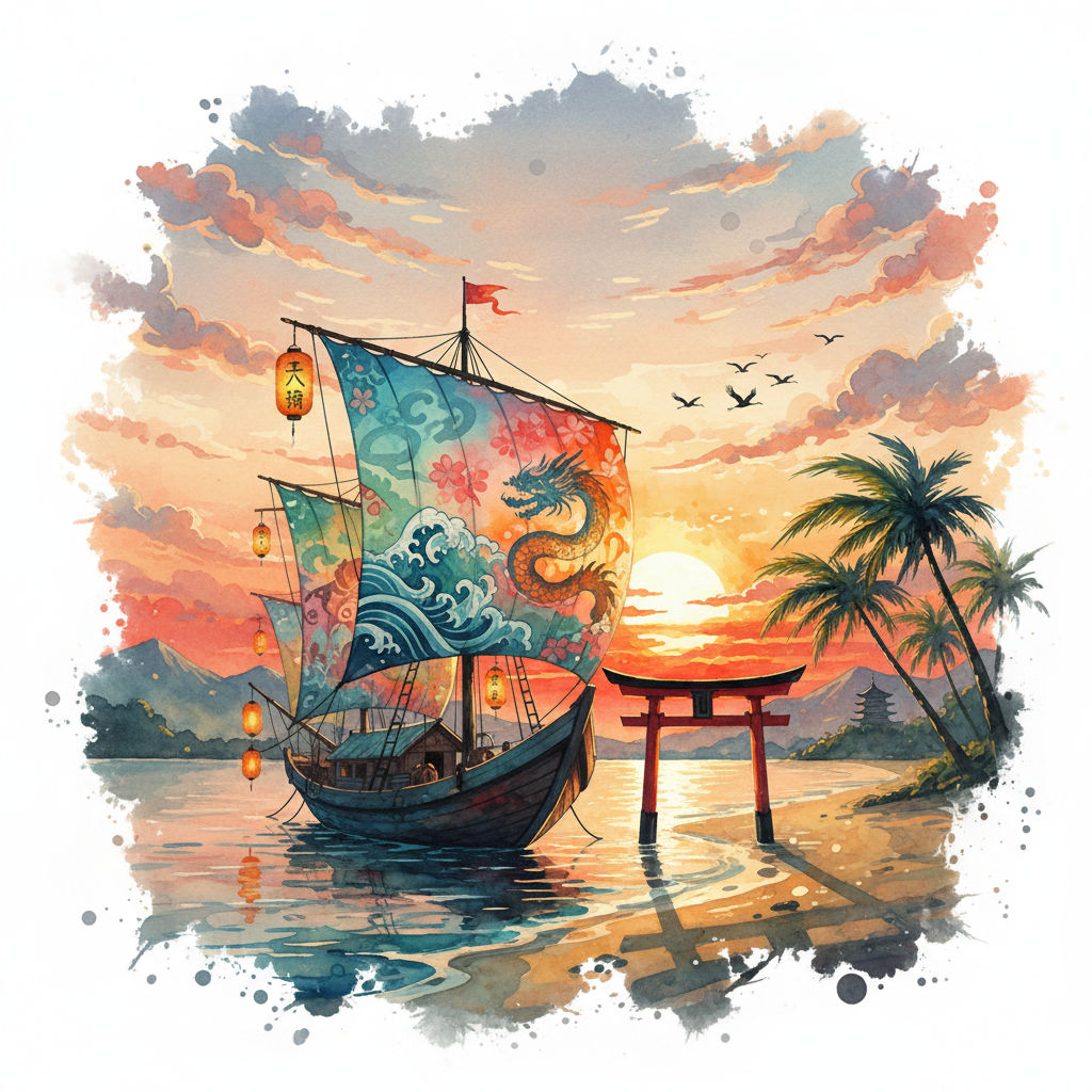 Japanese Fishing Boat