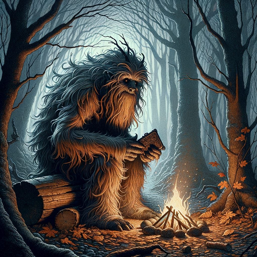 Gurgi from the book "The Black Caldron"