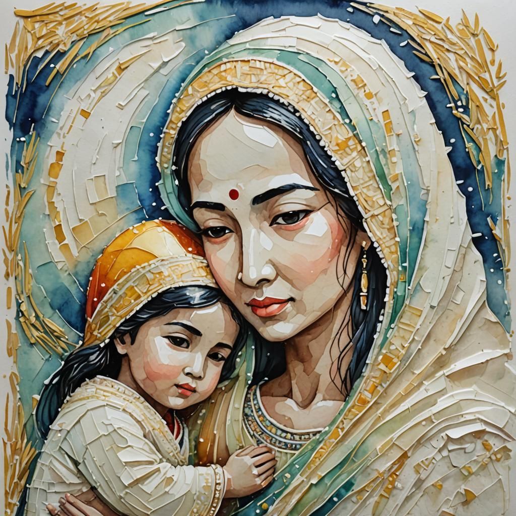 Mother and Child studium