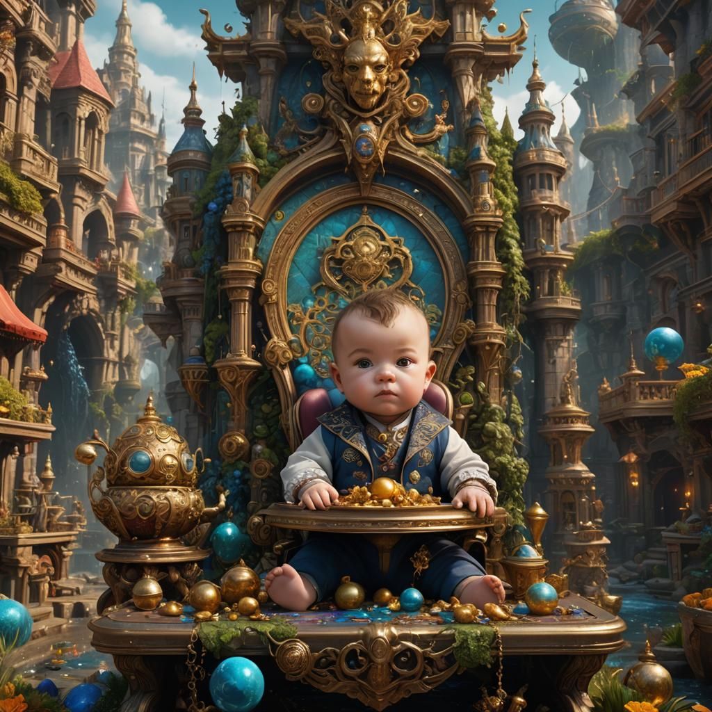 wealthy baby