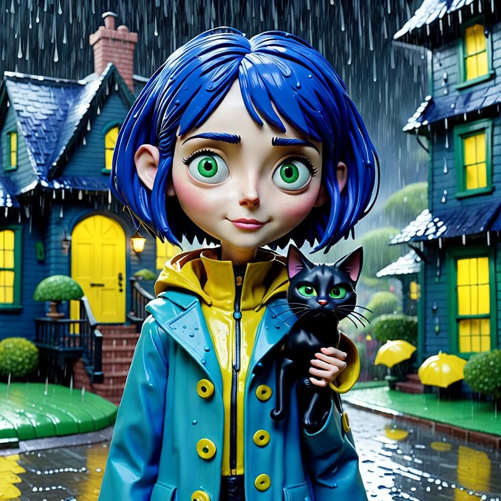 Coraline Jones - AI Generated Artwork - NightCafe Creator