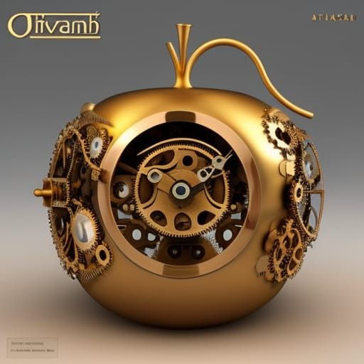 Ofivamb Clockwork Apple Music Box playing "The Apple Song by John Riggio"  by @SignS