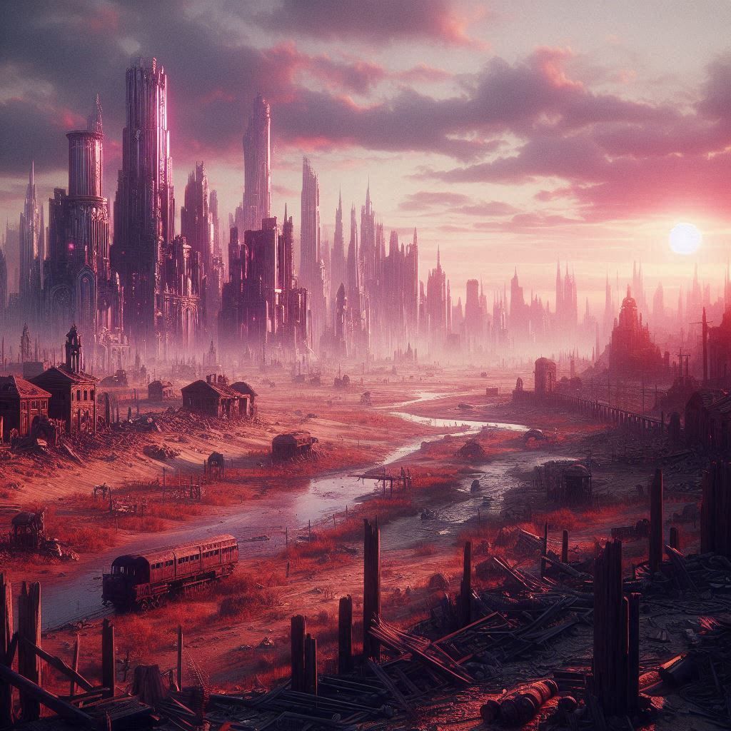 "Post-apocalyptic Wasteland" (2)