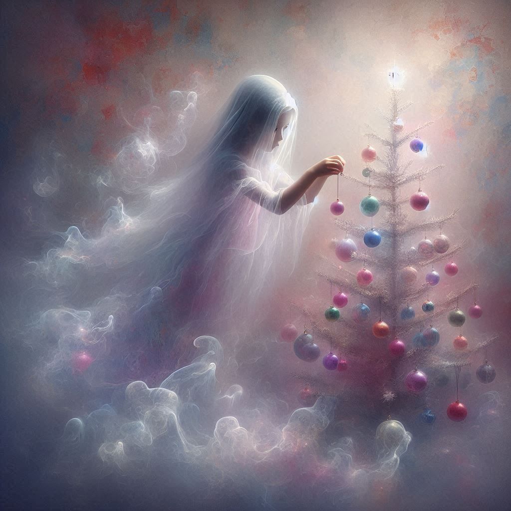 Christmas Ghost child