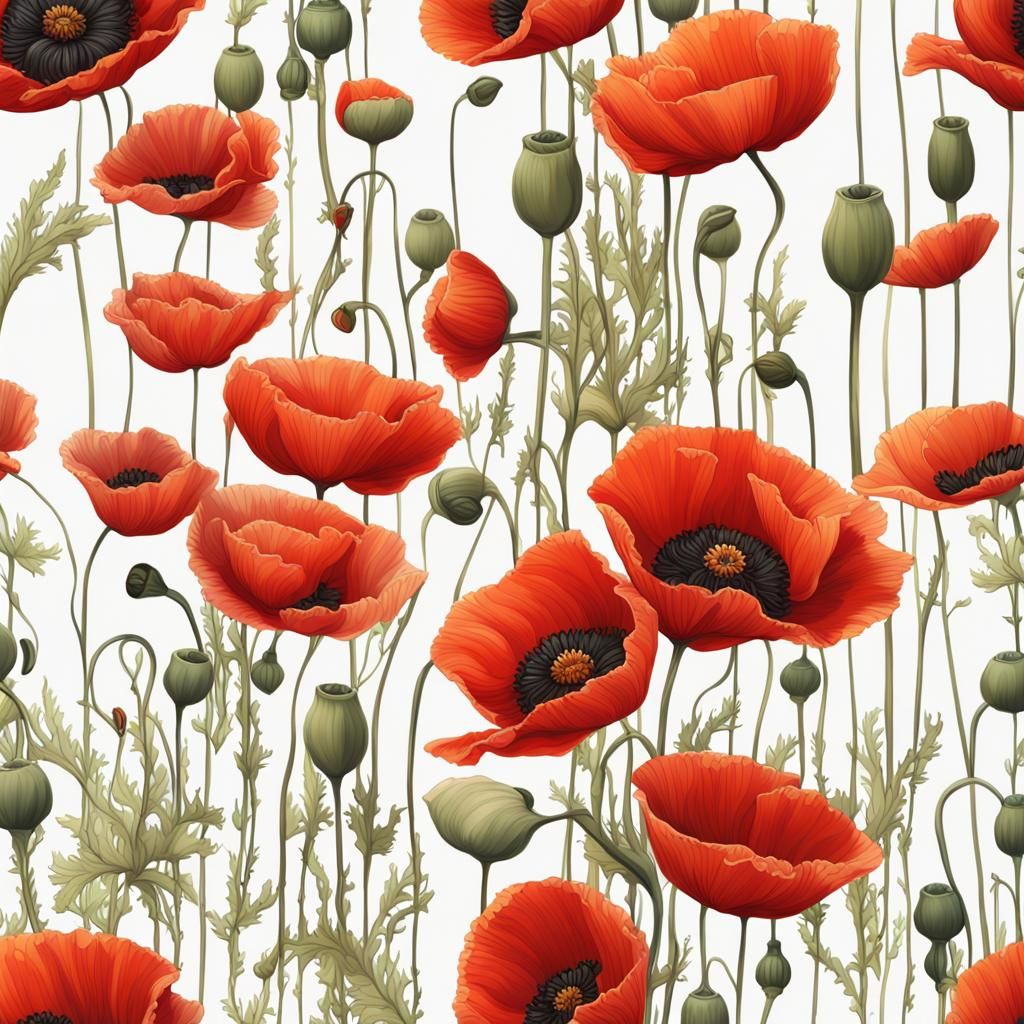 Poppies Wallpaper