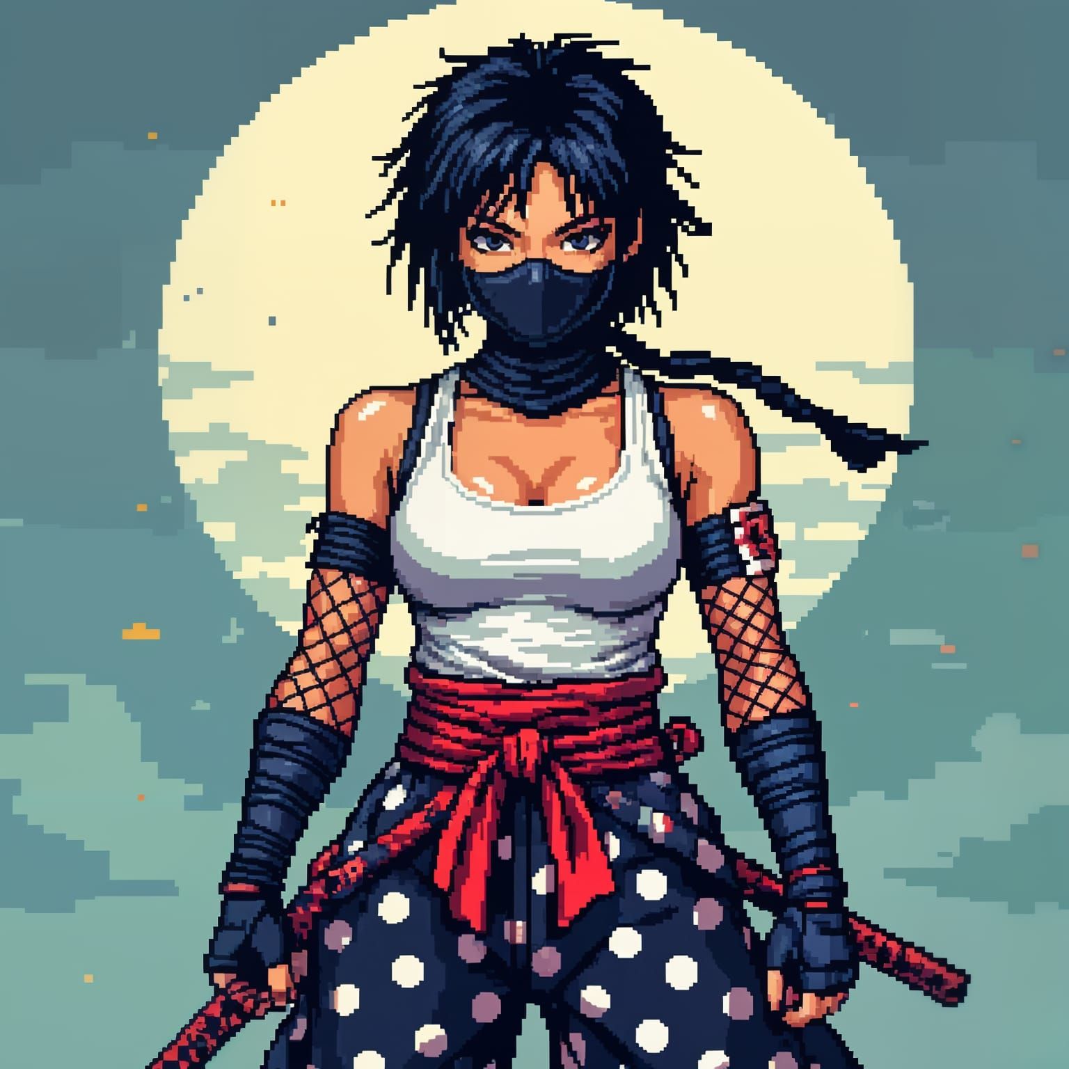 polka dot ninja