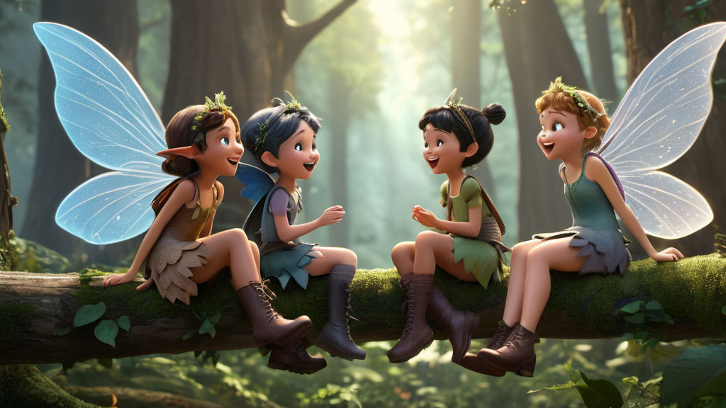 Fairies wearing Combat Boots