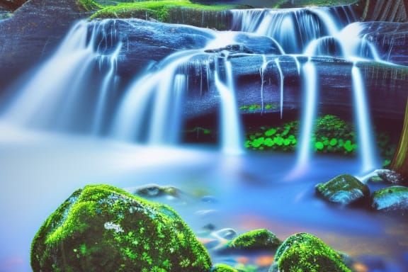 Waterfall in Bushland Near My Home