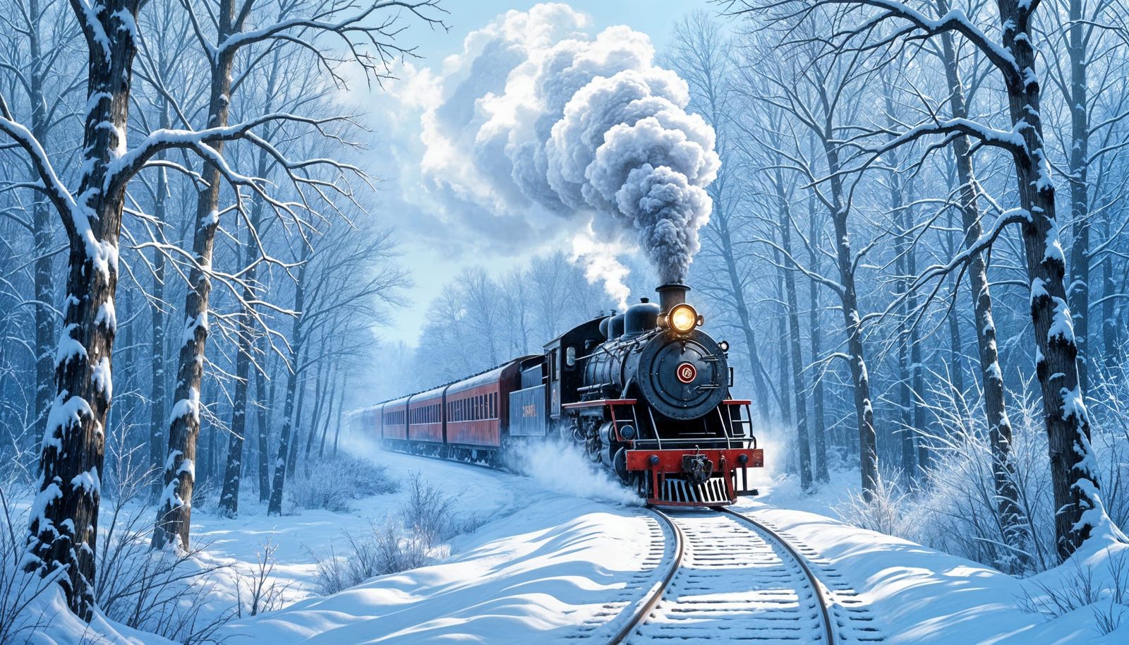 Winter Train
  by @Narolinus
