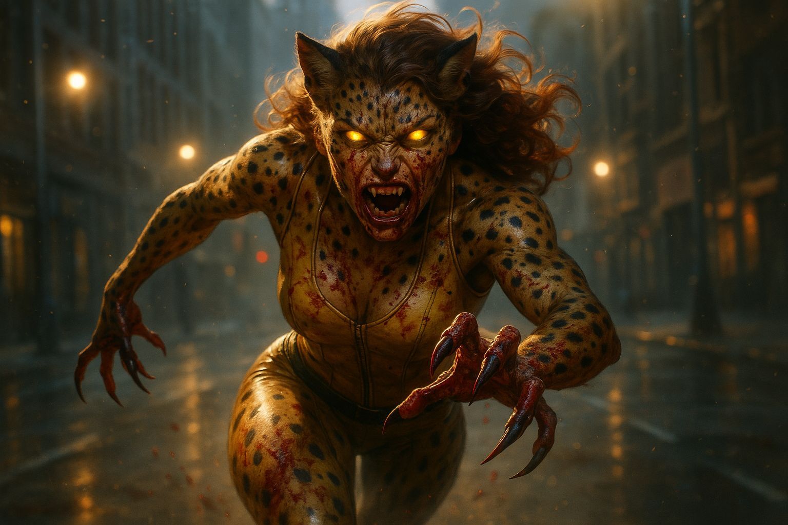 Super Villain: Chee-Tasha  by @Fibek