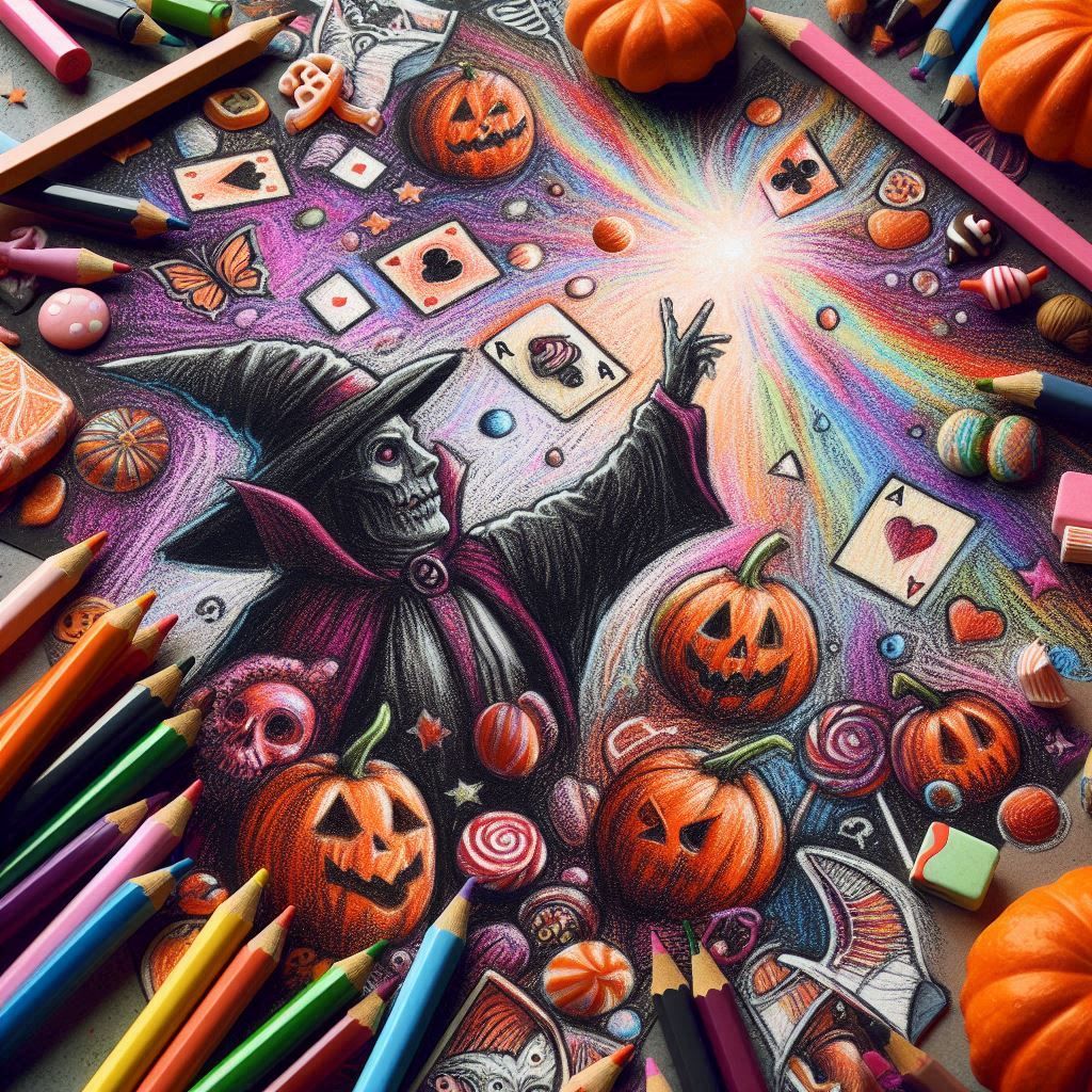 TPP Never Too Early 4 Halloween Art Jam