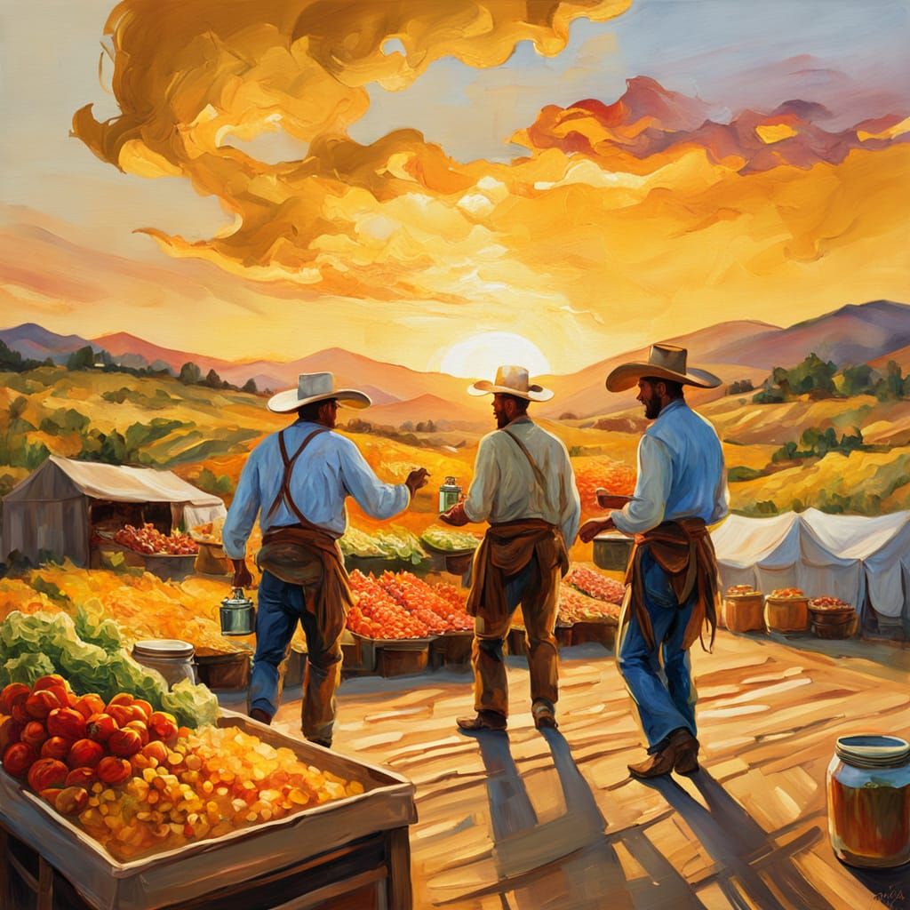 A nice harvest!  by @Hiro