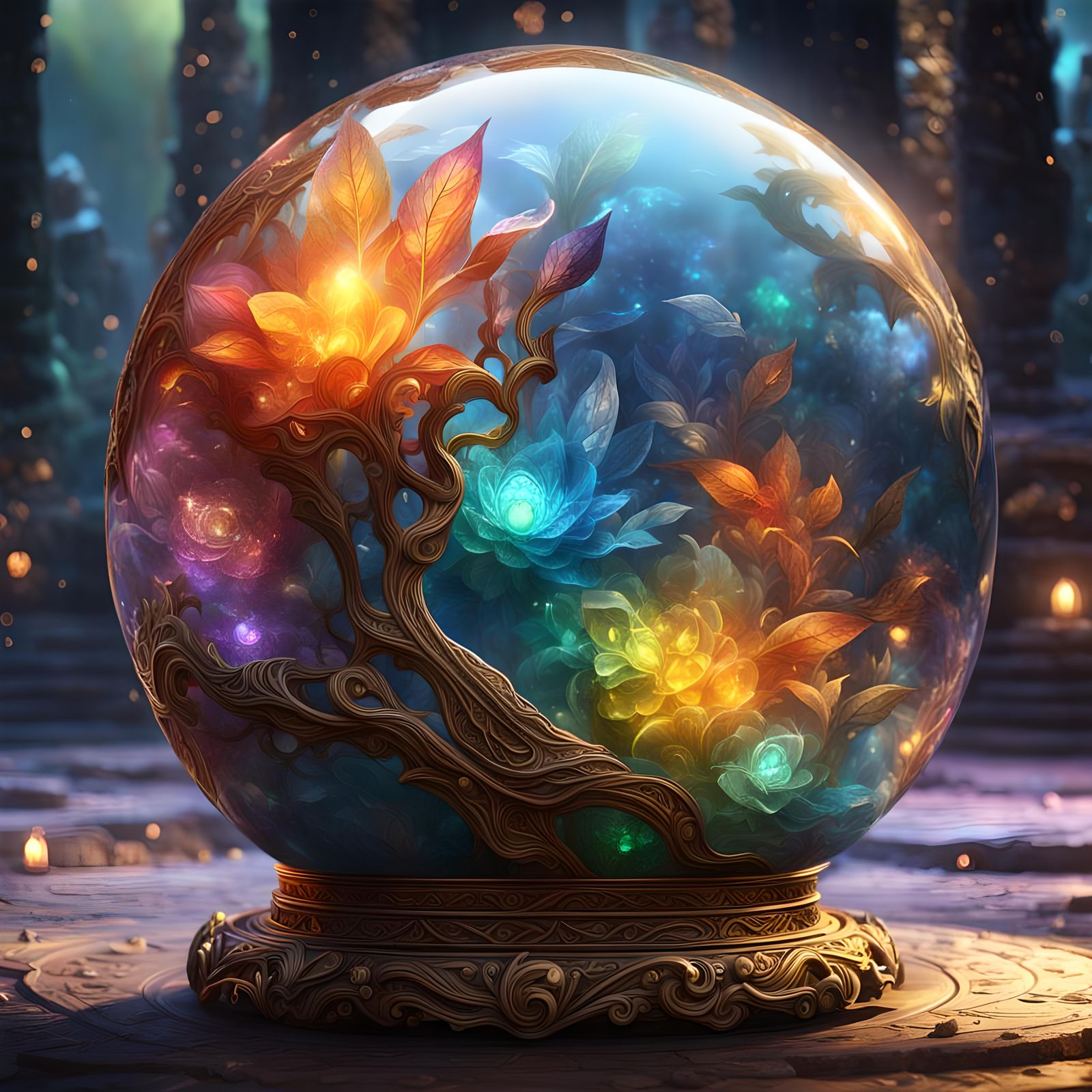 wonderful orbs  by @EB