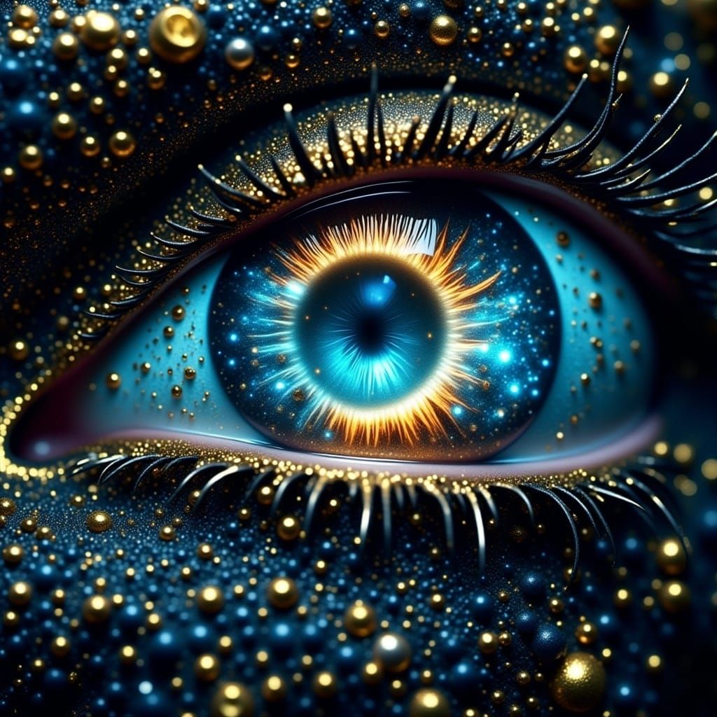 The Gigantic, Bright mesmerizing text "EXTREME EYES FLUX" appearing in the center: <lora:Extreme Eyes Flux:1.0>
Extreme close-up of an extre...